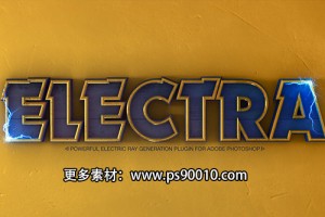 ps插件-专业生成电射线，闪电，电流特效插件Electra
